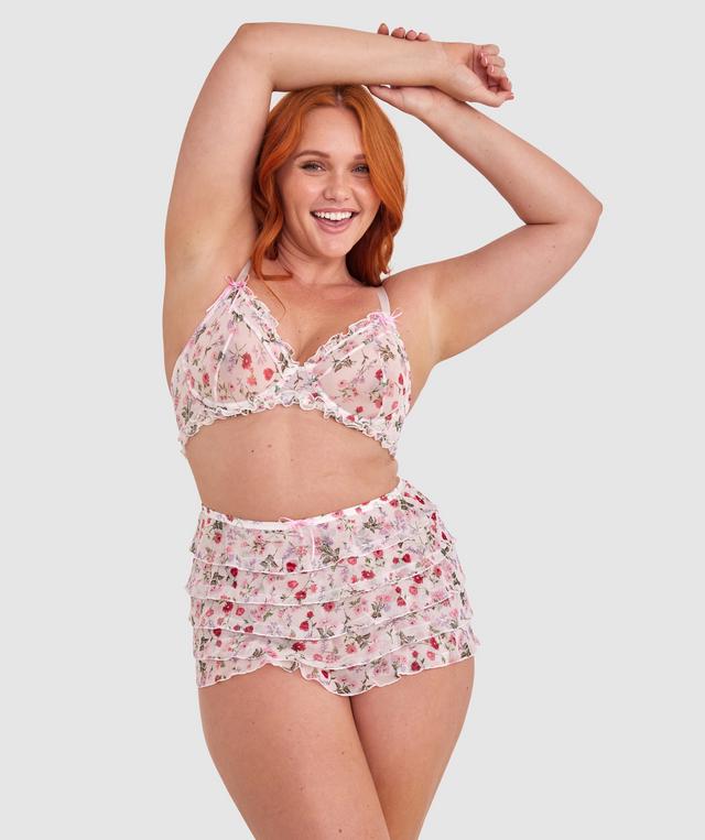 Mia Bloomer - Ivory Floral Print