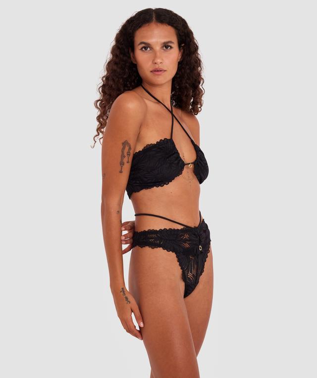 Solana Bandeau Bralette - Black