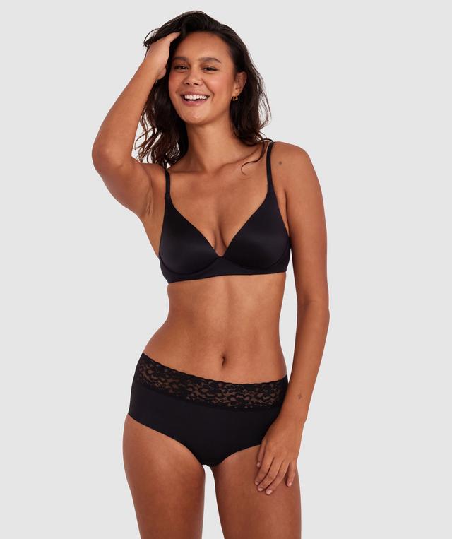 Smooth Eva Full Brief - Black