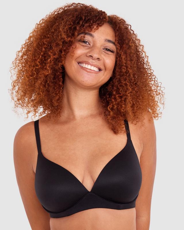 Body Bliss Contour Wirefree Bra - Black