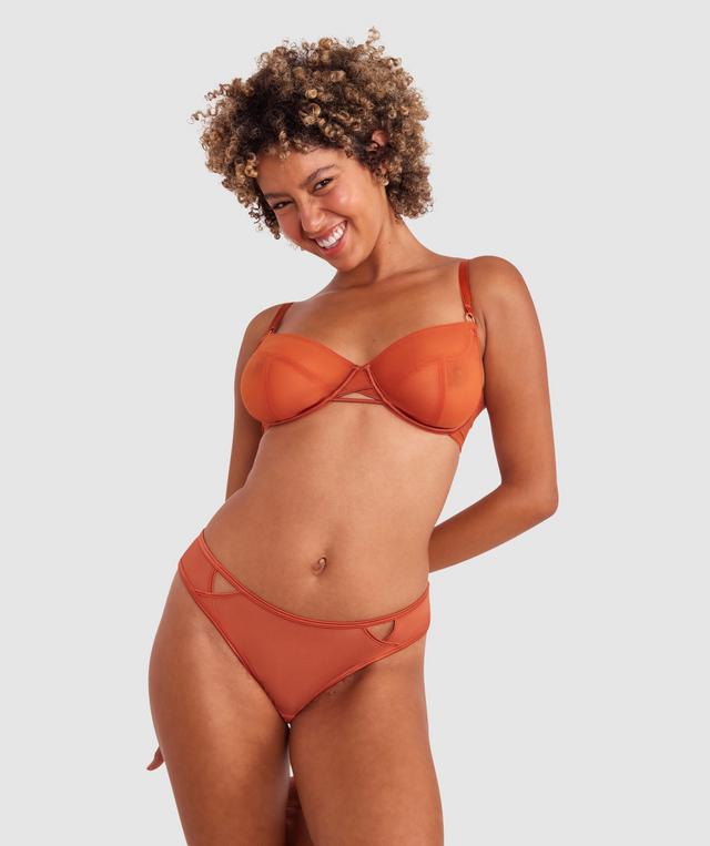 Kaia Full Cup Underwire Bra - Cinnamon