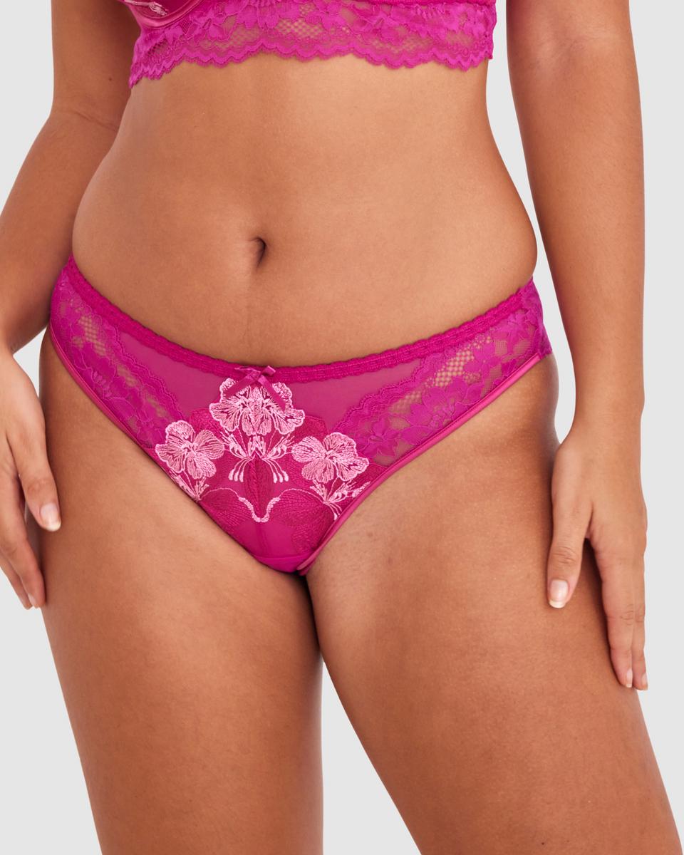 Jocelyn Brazilian Knicker - Pink