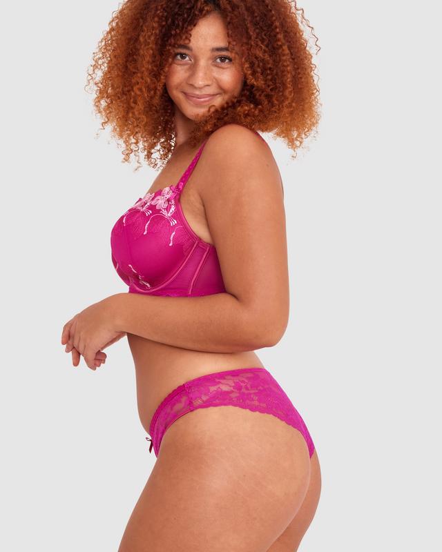 Jocelyn Brazilian Knicker - Pink