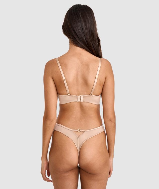 Sexy Basics High Leg G String - Nude 2