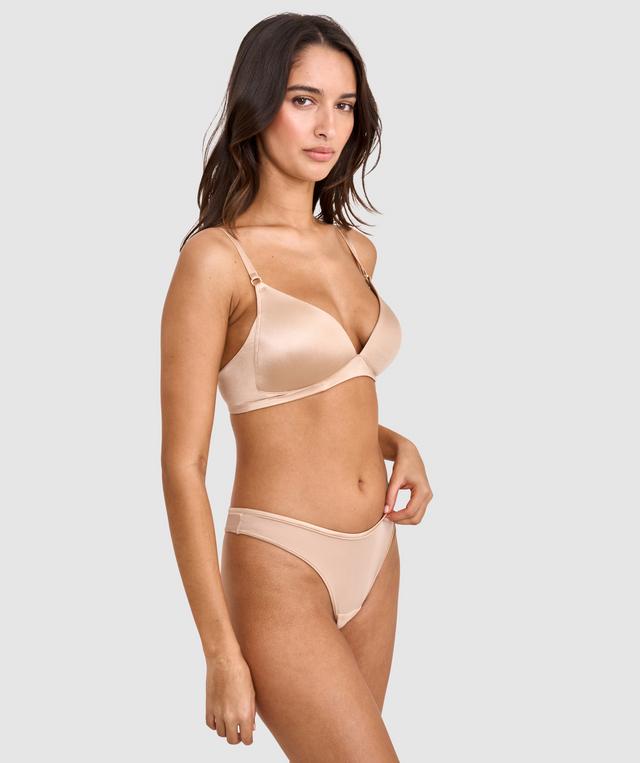 Sexy Basics High Leg G String - Nude 2