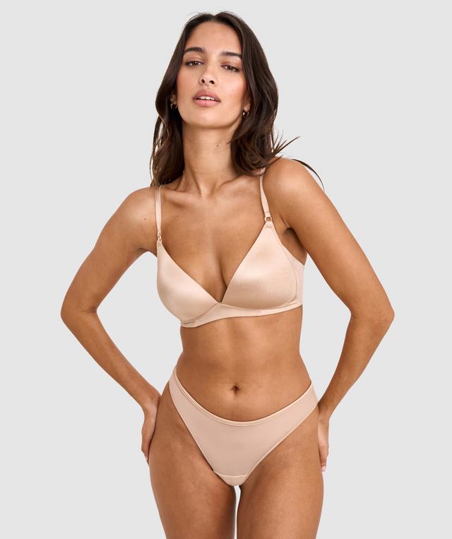 Sexy Basics Wirefree Push Up Bra - Nude 2