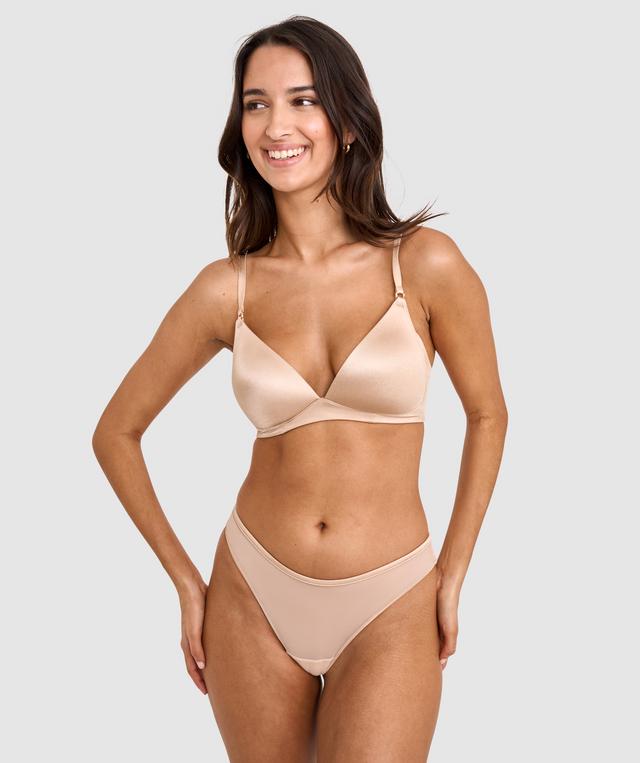 Sexy Basics High Leg G String - Nude 2