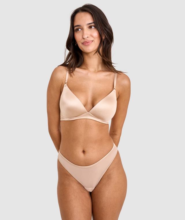 Sexy Basics High Leg G String - Nude 2
