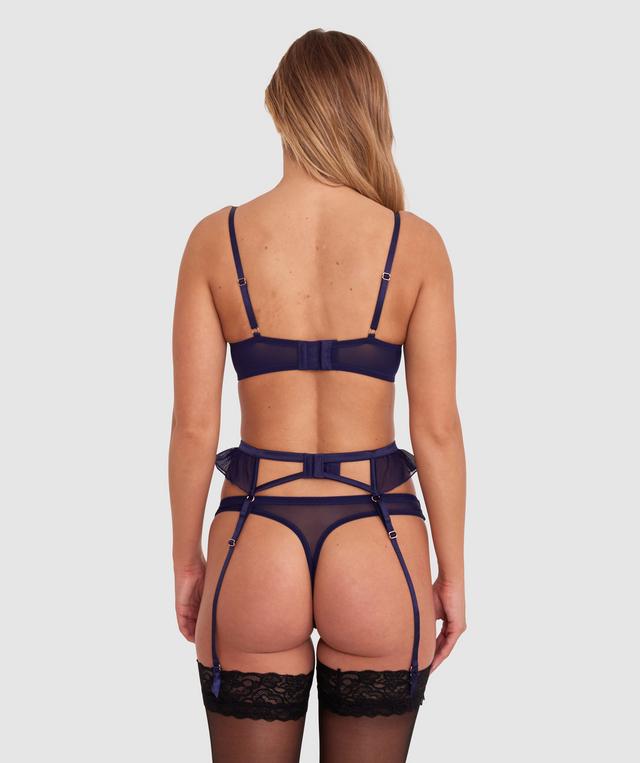 Vamp One Night Only Suspender - Navy