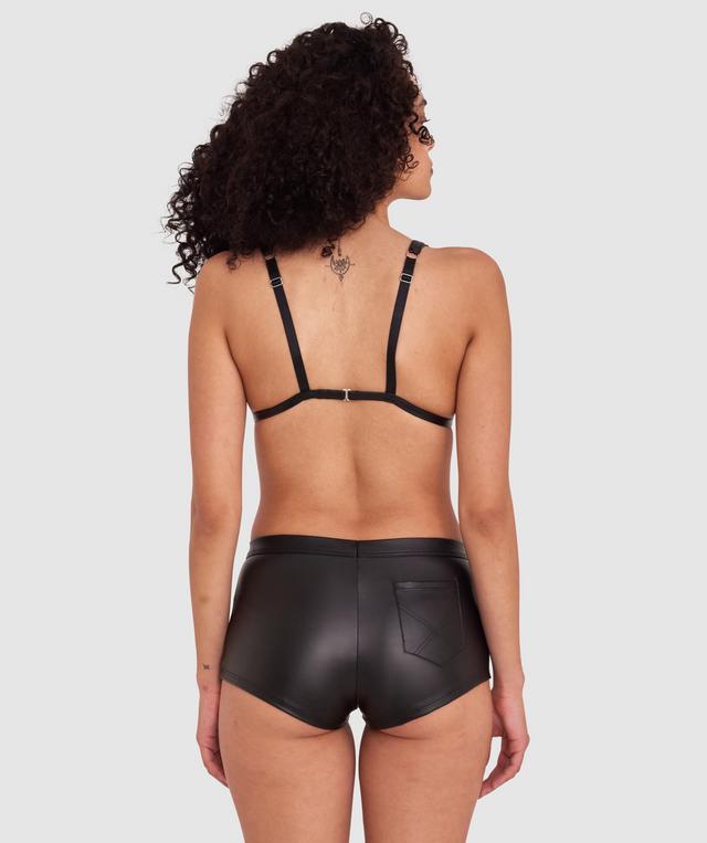 Night Games Baddie Bralette - Black