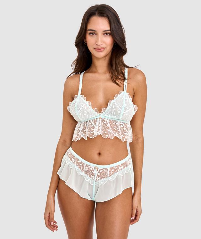 Leora French Knicker - Mint Green