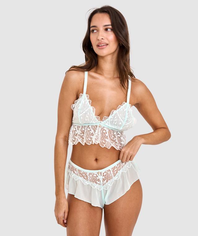 Leora French Knicker - Mint Green