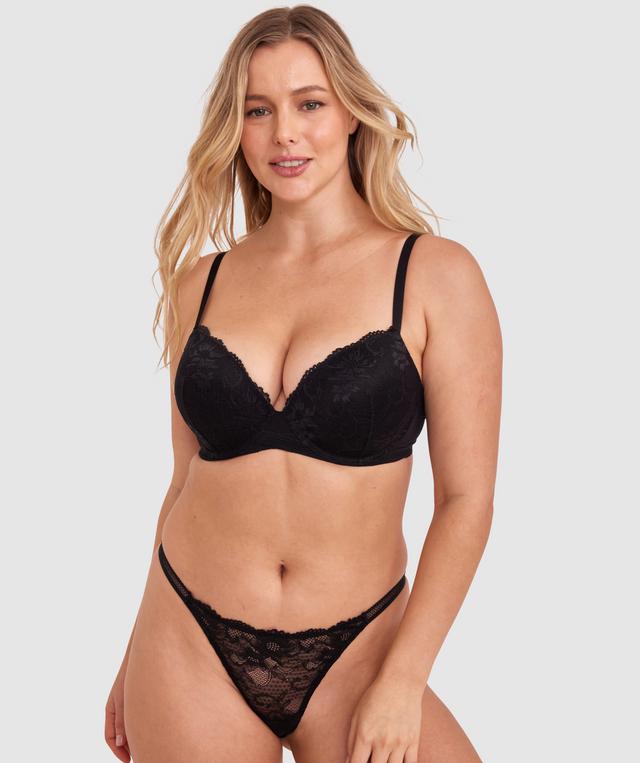 Olivia G String - Black