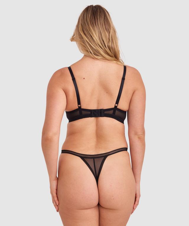 Olivia Push Up Bra - Black