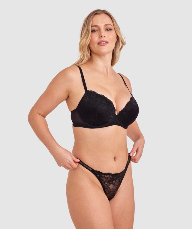 Olivia G String - Black