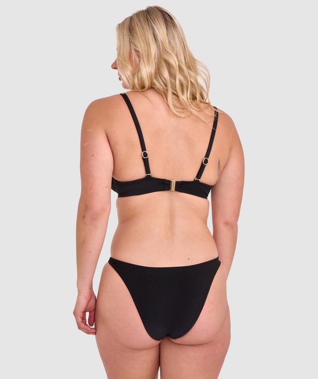 Vamp Swim Summer In Capri Underwire Bikini Top - Black