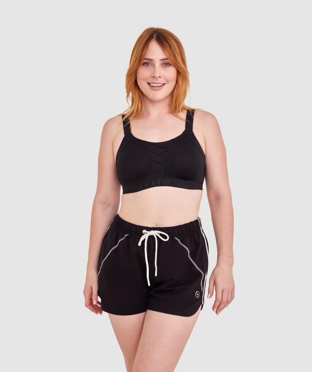 Work It Full Cup Underwire Sports Bra - Black