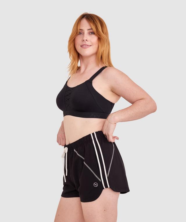 Work It Full Cup Underwire Sports Bra - Black