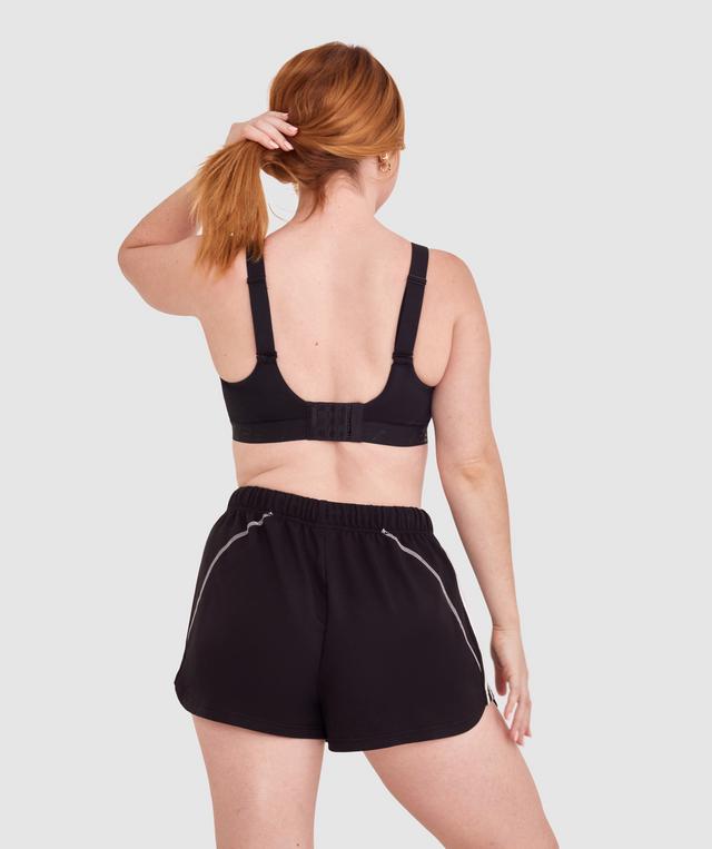 Work It Full Cup Underwire Sports Bra - Black