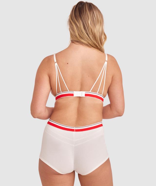 Match Point Bralette - Ivory