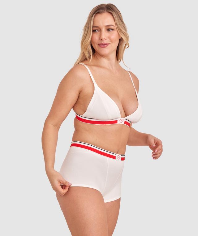 Match Point Bralette - Ivory