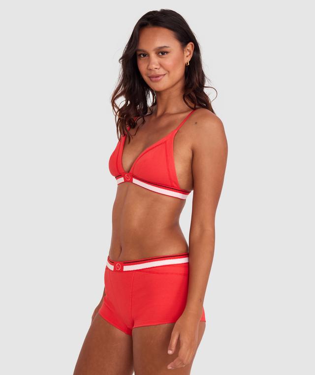 Match Point Bralette - Red