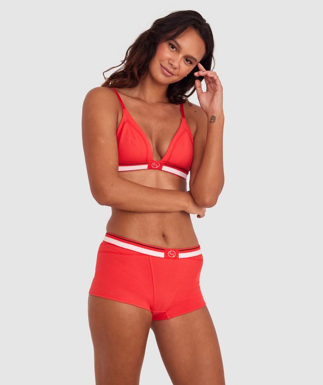 Match Point Bralette - Red