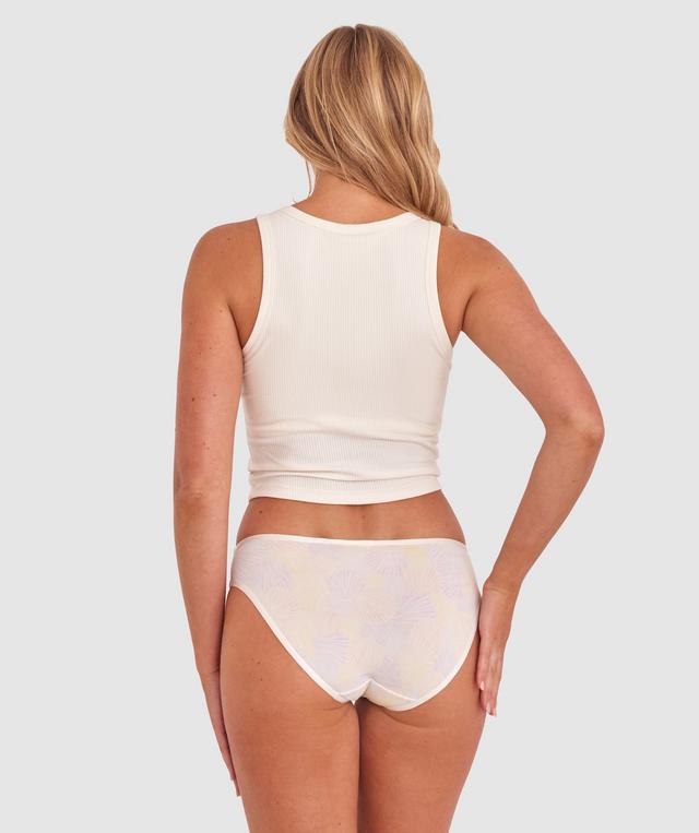 Jordan Bikini Knicker - Ivory/Print