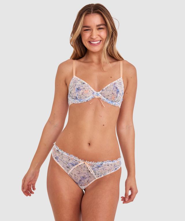 Jessica Underwire Bra - Print Floral
