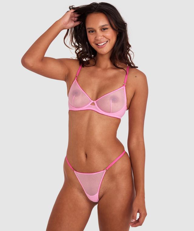 Rita Underwire Bra - Light Pink