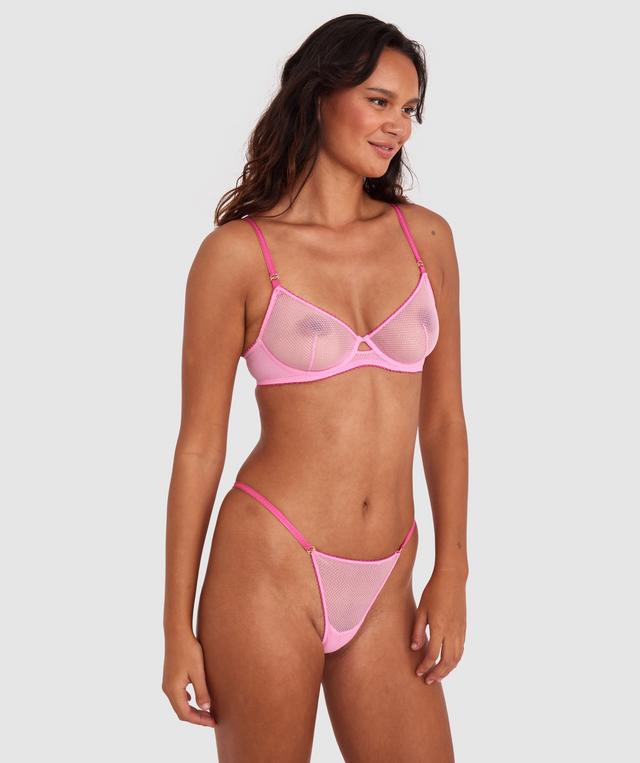 Rita Underwire Bra - Light Pink