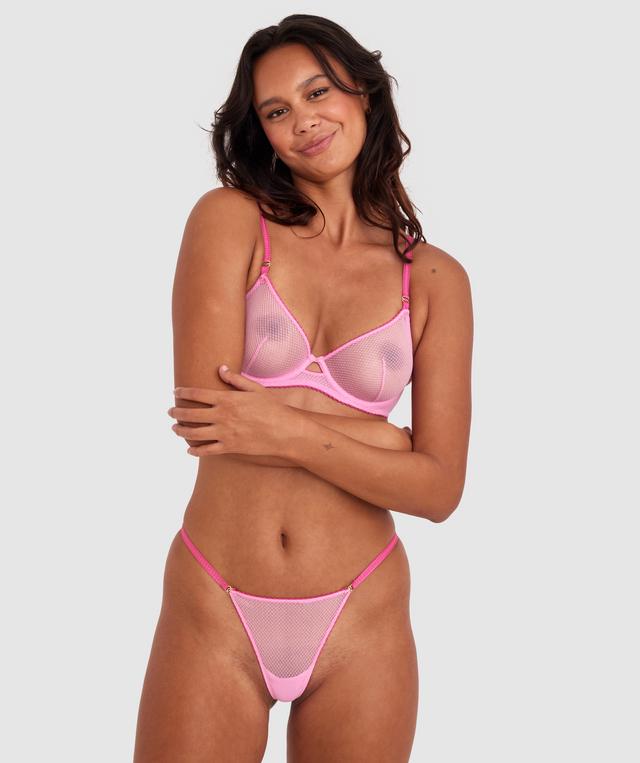 Rita Underwire Bra - Light Pink