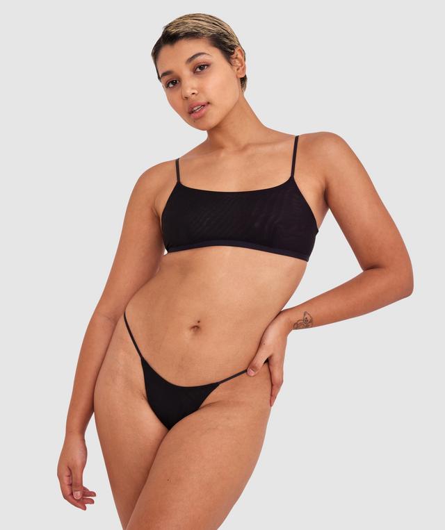 Made for Mesh Bralette - Black