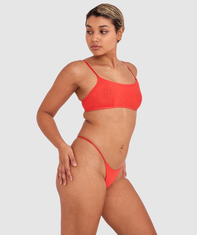 Made for Mesh Bralette - Red