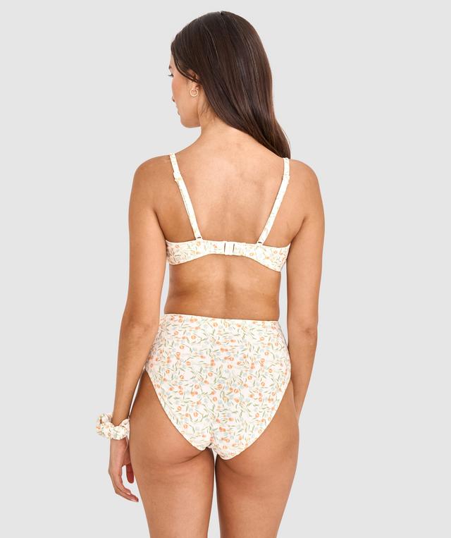Alexandra High Waisted Bikini Bottom - Print Floral