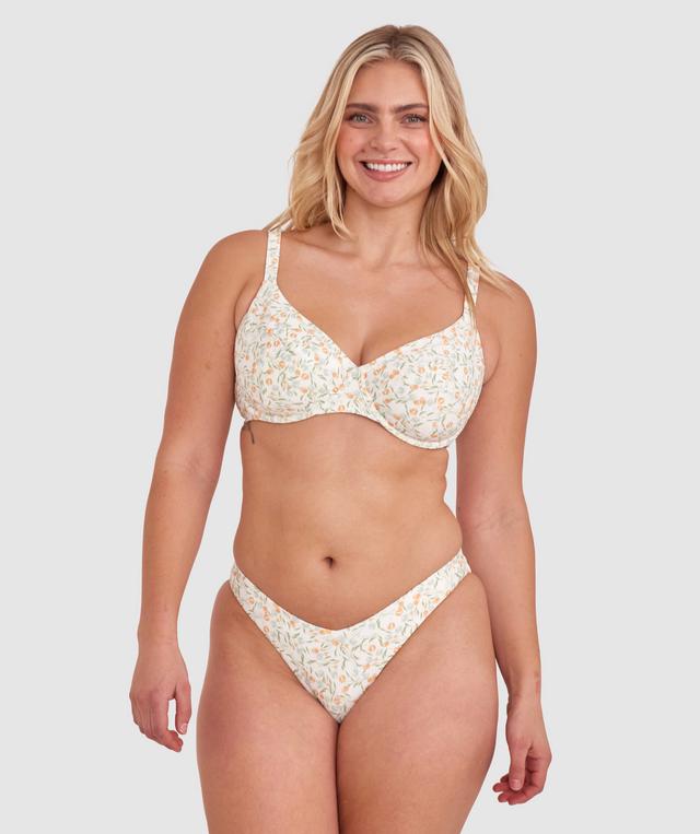 Alexandra Brazilian Bikini Bottom - Print Floral