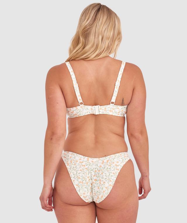 Alexandra Brazilian Bikini Bottom - Print Floral