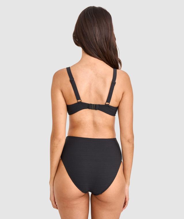 Athena Push Up Bikini Top - Black