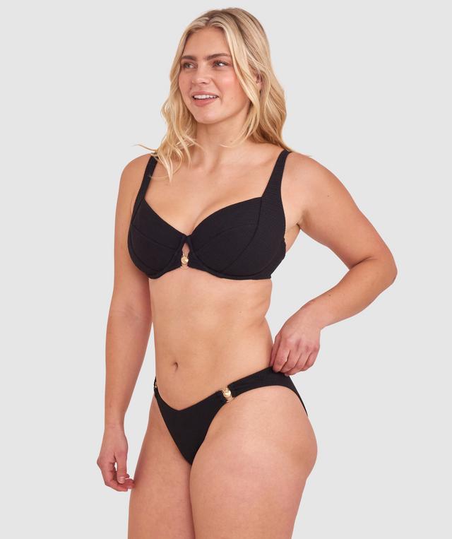 Athena Bikini Bottom - Black