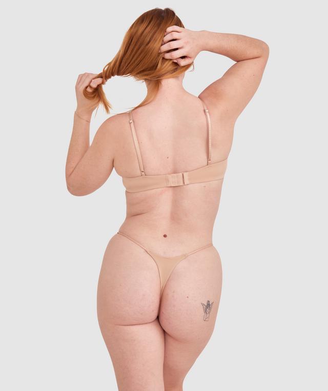 Made For Micro High Leg G String - Nude