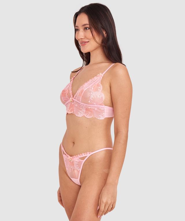 Enchanted Atigi High Leg String - Light Pink