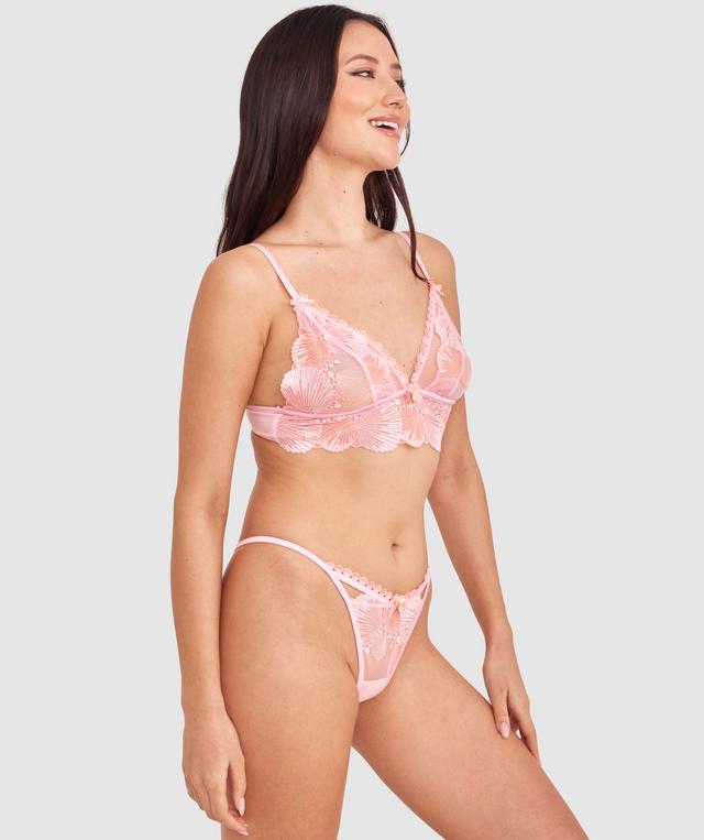 Enchanted Atigi High Leg String - Light Pink
