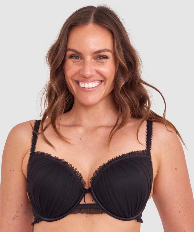 Samira Push Up Bra - Black