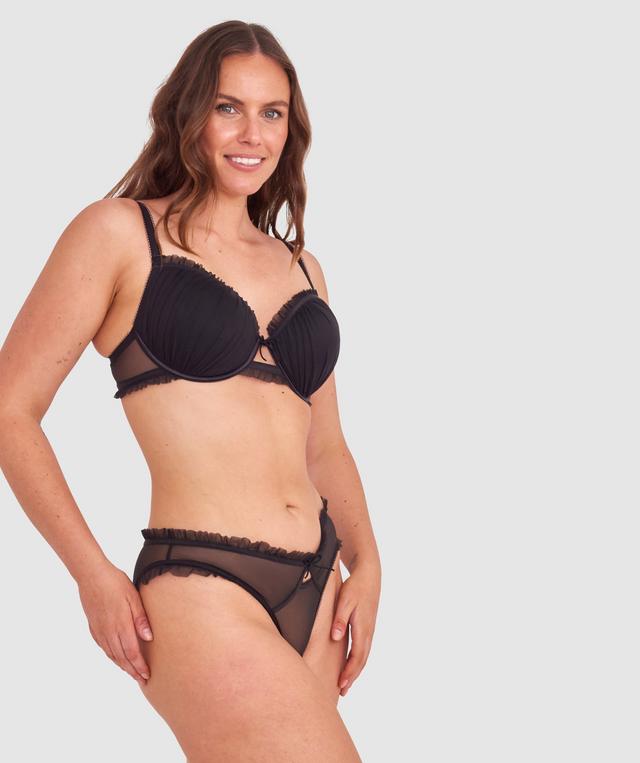 Samira Push Up Bra - Black