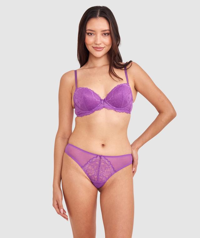 Dana Brazilian Knicker - Purple