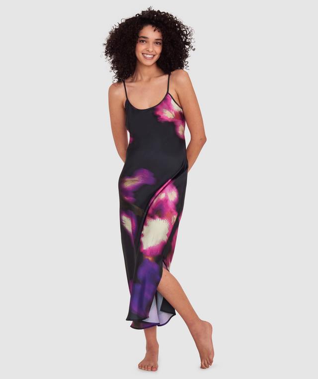 Alessia Long Slip - Floral Print