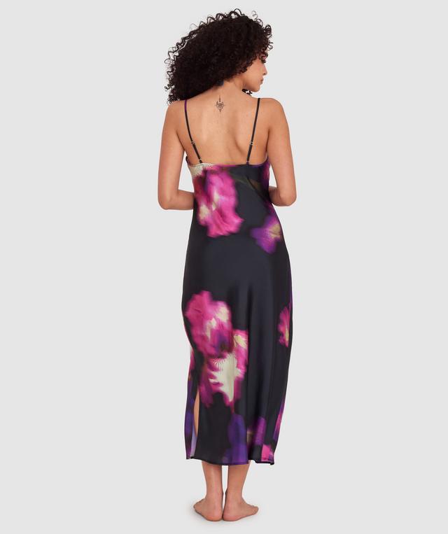 Alessia Long Slip - Floral Print