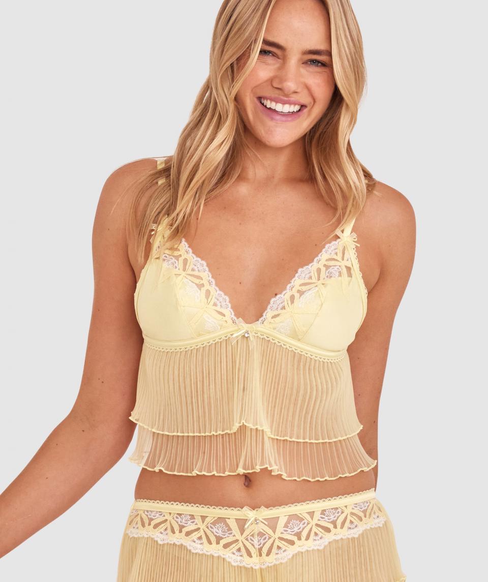 Enchanted Kinko Cami - Light Yellow
