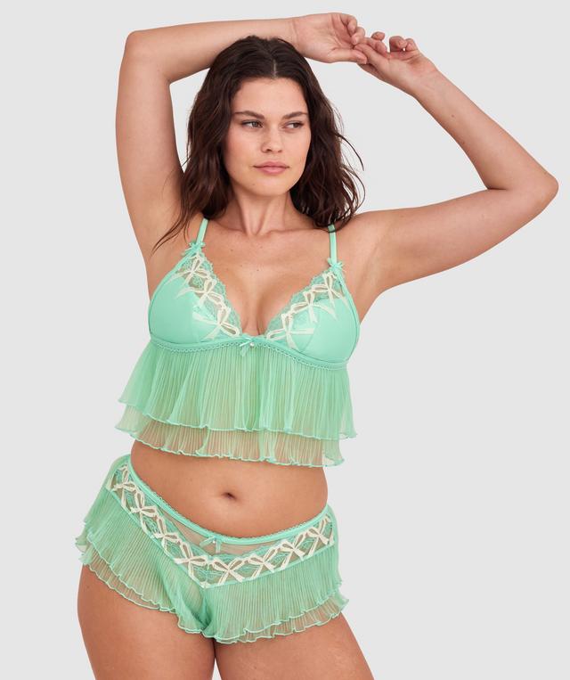 Enchanted Kinko French Knicker-Mint Green