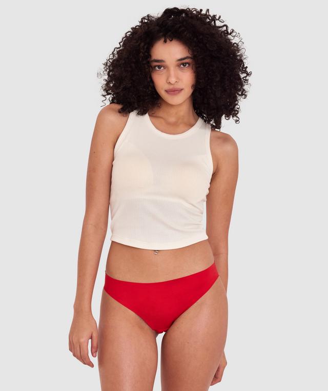 Smooth Comfort Bikini Knicker - Dark Red
